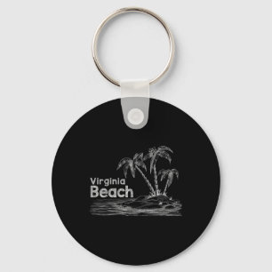 Chaveiro Camisa de Férias da Família Virginia Beach