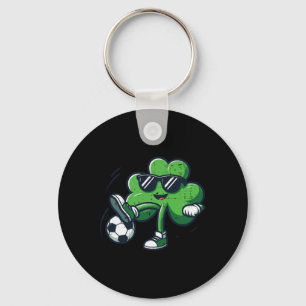 Chaveiro Camisa de Futebol Clover St Patricks Saint Pattys