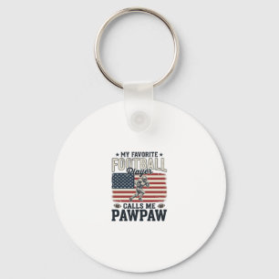 Chaveiro Camisa de Futebol Pawpaw Vintage Bandeira American