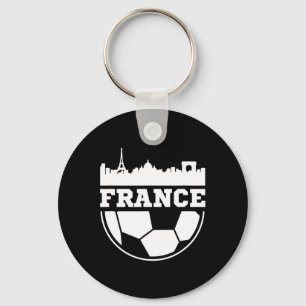 Chaveiro Camisa de Futebol Vintage França Presente Para Jog
