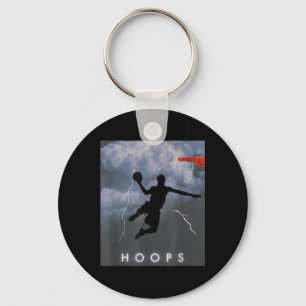 Chaveiro Camisa de Hoops de Basquete de Tempestade Elétrica