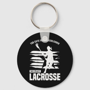 Chaveiro Camisa De Lacrosse De Pintinhos De Vaca Para Menin