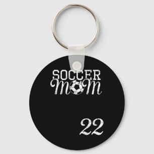 Chaveiro Camisa de Mãe de Futebol Número 22 Jogador Favorit