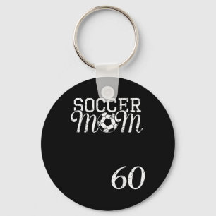 Chaveiro Camisa de Mãe de Futebol Número 60 Jogador Favorit