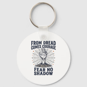 Chaveiro Camisa de Motivação de Horror com Citação de Corag