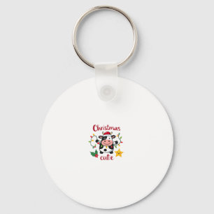 Chaveiro Camisa de Natal Cow Christmas Cutie Cows Christmas