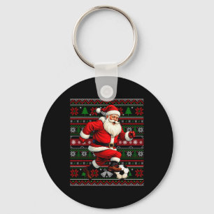 Chaveiro Camisa de Natal Feia do Papai Noel Engraçado Jogan