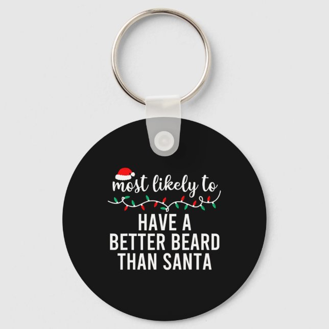 Chaveiro Camisa de Natal Mais Provável Para Combinar com Fa (Frente)