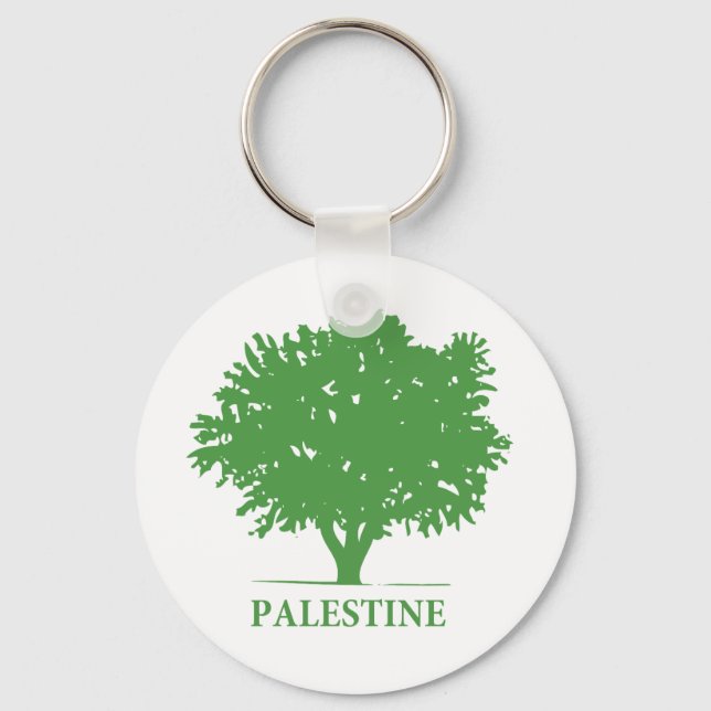Chaveiro Camisa de oliveira da Palestina (Frente)