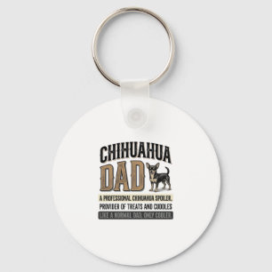 Chaveiro Camisa de Pai de Chihuahua Vintage Design_1