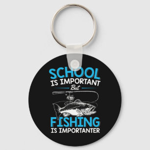 Chaveiro Camisa de Pesca Jovens Rapazes Amante de Peixes Ad