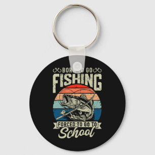 Chaveiro Camisa de pesca para meninos adolescentes forçados