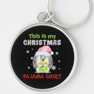 Chaveiro Camisa de Pijama de Natal do Ourico Este é o Meu
