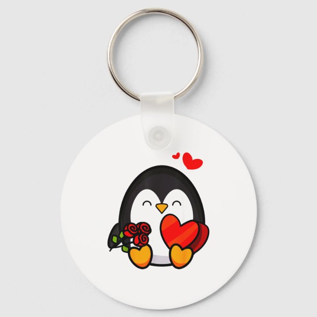 Chaveiro Camisa de Pinguim do Dia dos Namorados _ Presente  (Frente)