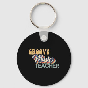 Chaveiro Camisa de Professor de Música Groovy - Professor d