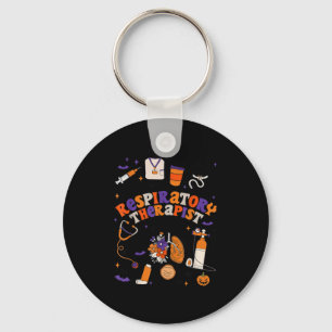 Chaveiro Camisa de Terapeuta Respiratório de Halloween Tera