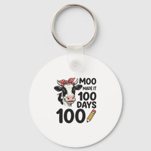Chaveiro Camisa de Vaca de 100 Dias Desenho de Escola de Gr