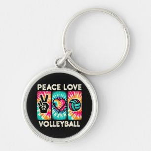 Chaveiro Camisa De Voleibol Para Mulheres Adolescentes Amor