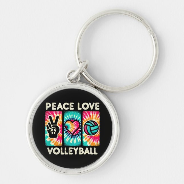 Chaveiro Camisa De Voleibol Para Mulheres Adolescentes Amor (Frente)