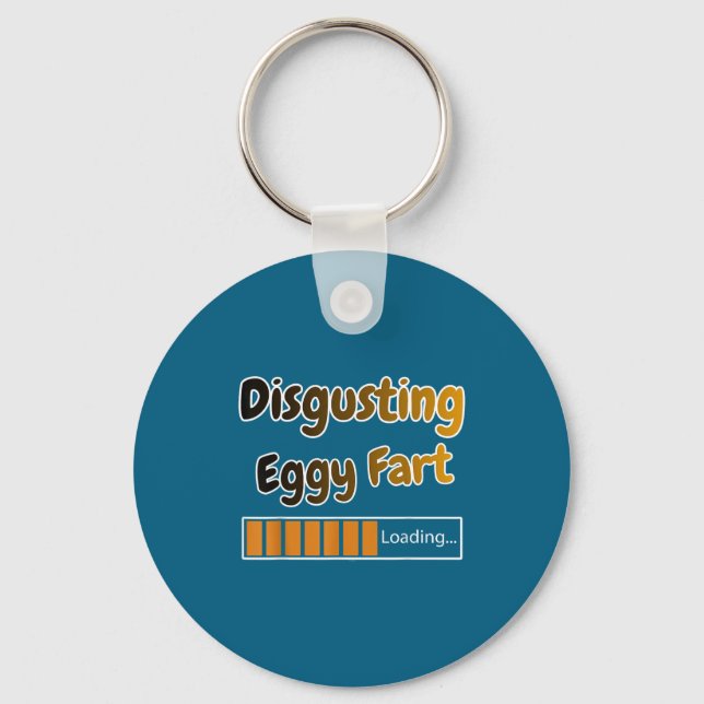 Chaveiro Camisa Disgusting Eggy Fart Loading Piada (Frente)