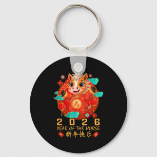 Chaveiro Camisa do Ano Novo Chinês para Crianças 2026 Ano d