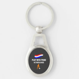 Chaveiro Camisa do Orgulho do Futebol da Holanda 2026