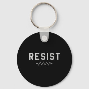 Chaveiro Camisa do Símbolo Elétrico de Resistência Resistir