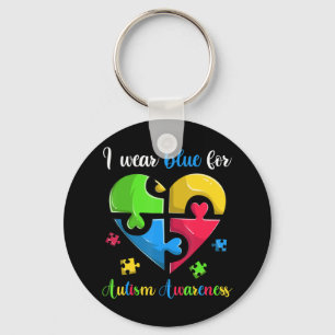 Chaveiro Camisa Engraçada De Consciência Do Autismo Para
