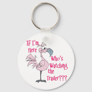 Chaveiro Camisa engraçada do parque de caravanas