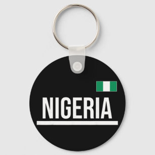 Chaveiro Camisa Esportiva Bandeira da Nigéria 