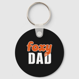 Chaveiro Camisa Foxy Dad Presente Divertido para Pai Raposa