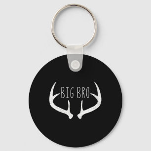 Chaveiro Camisa Grande Irmão - Rapazes Deer Antlers Caçando