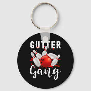 Chaveiro Camisa Gutter Gang Camisas Engraçadas de Boliche L