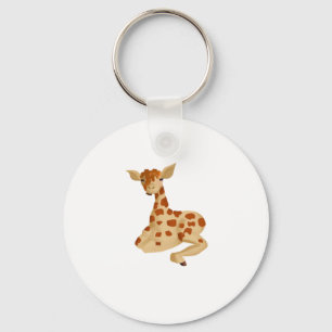 Chaveiro Camisa Oversized Giraffee Crunch Caramelo Manchado