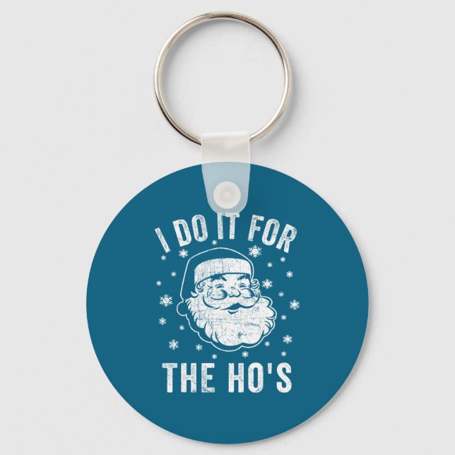 Chaveiro Camisa Papai Noel Diz Ho's é o Natal (Frente)