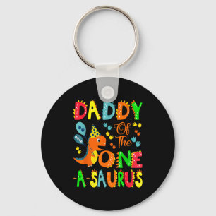 Chaveiro Camisa Papai Saurus 1º Aniversário Dinossauro