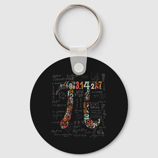 Chaveiro Camisa Pi Números Pi Professores De Matemática 3.1 (Frente)