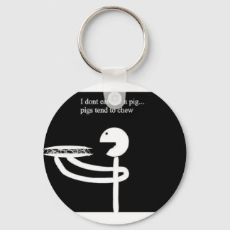 Chaveiro camisa que eu não como um porco