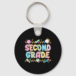 Chaveiro Camisa Second Grade Vibes 2º Retro Volta à Escola