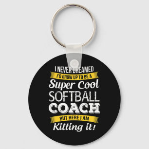 Chaveiro Camisa Softll Coach Obrigado Apreciação Engraçado