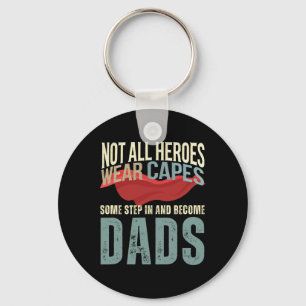 Chaveiro Camisa Stepdad De Crianças Homens Engraçado Passo