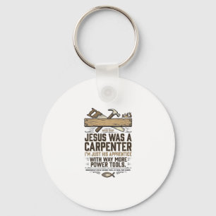 Chaveiro Camisa Vintage Aprendiz Carpinteiro Jesus Trabalha