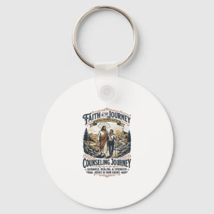 Chaveiro Camisa Vintage Cristã Amigável Terapia de Jesus Ch