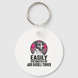 Chaveiro Camisa Vintage de Jack Russell Terrier Facilmente 