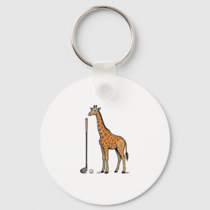 Chaveiro Camisa Vintage Giraffe Golf Vector Gravura Desi