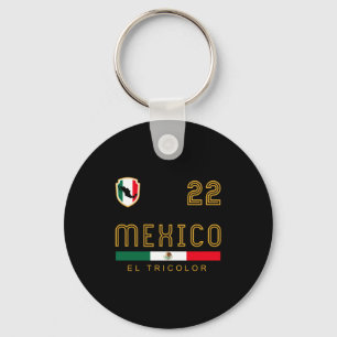 Chaveiro Camisa Vintage México Futebol Bandeira Presente pa