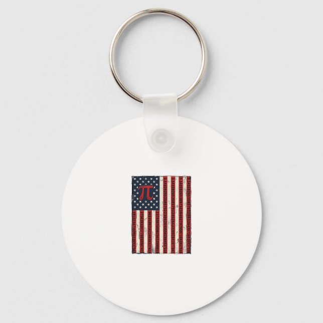 Chaveiro Camisa Vintage Pi Bandeira Americana Design Profes (Frente)