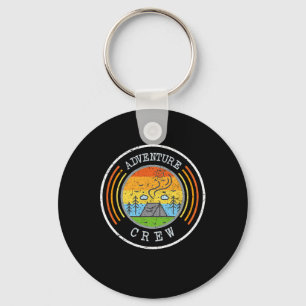 Chaveiro Camisas Combinando para Família de Camping Aventur