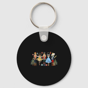 Chaveiro Camisas de árvore de Natal do Ballet Castanha de N