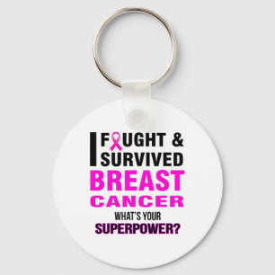 Chaveiro Camisas De Cancer Da Mama Lutadas E Sobrevividas